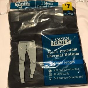 2/$10 Men Open Trails Thermal Bottom